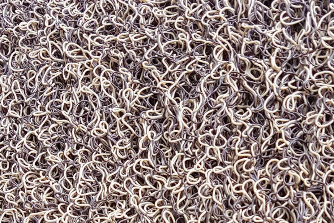 ricciolo zerbino per esterni in pvc M2000-1