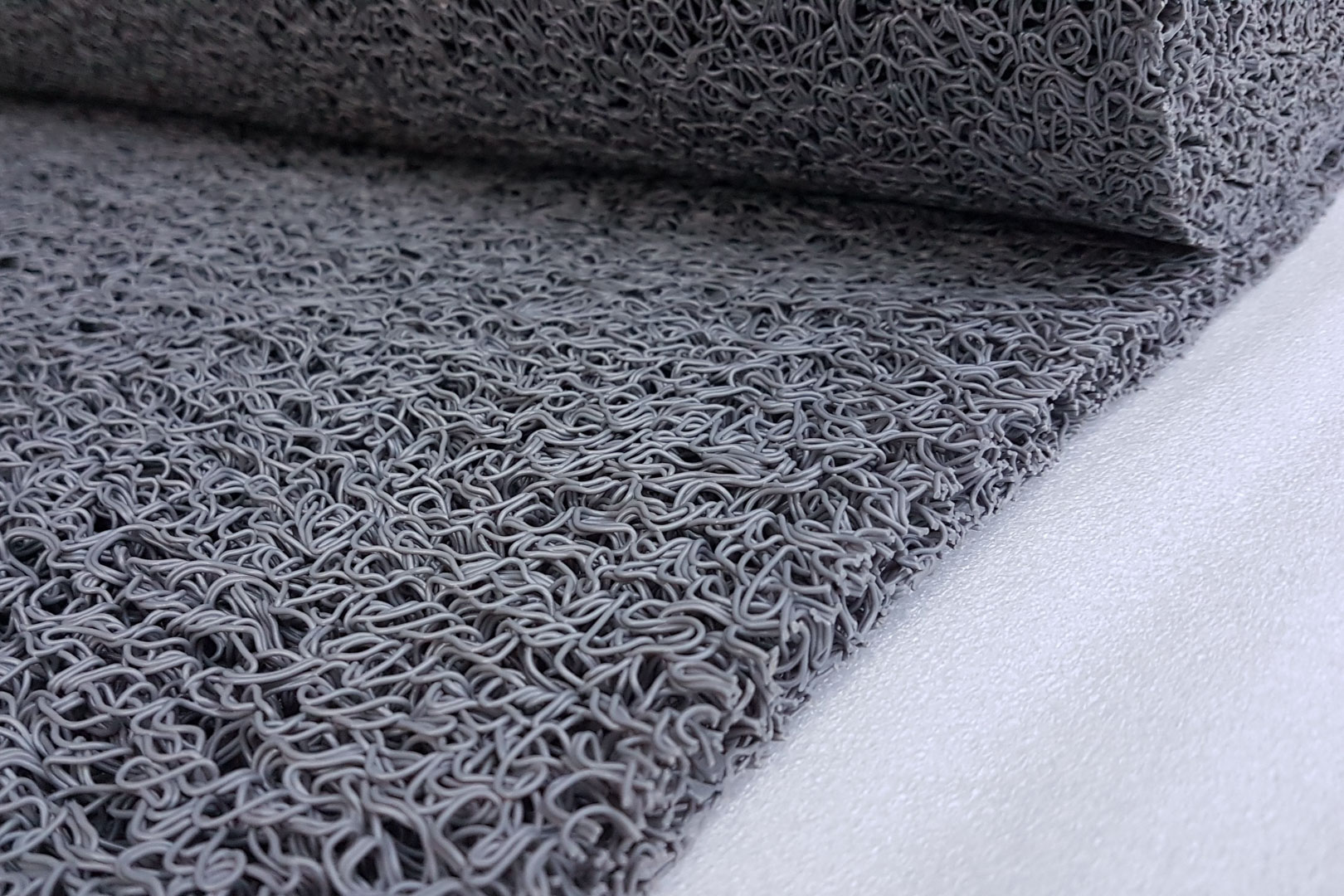 ricciolo zerbino per esterni in pvc grigio M2007-120 M2000-3