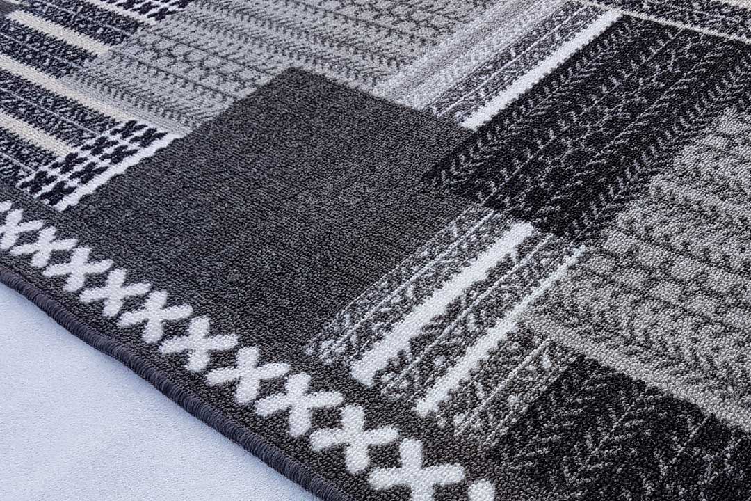 Passatoia moderna Pattern grigia P4500 - 002