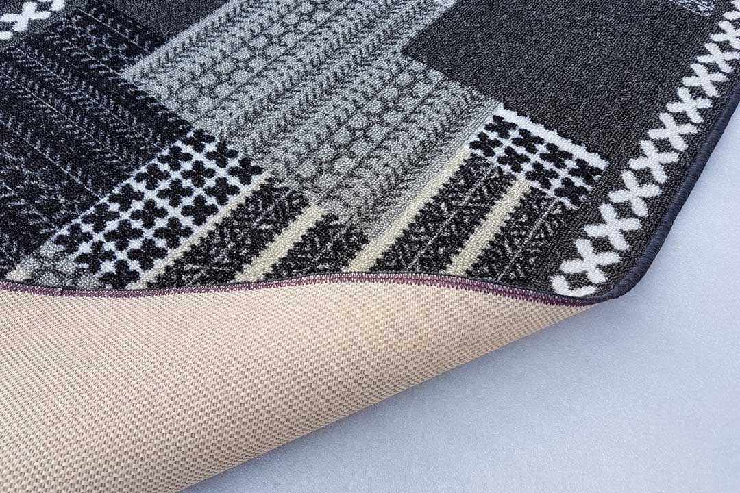 Passatoia moderna Pattern grigia P4500 - 004